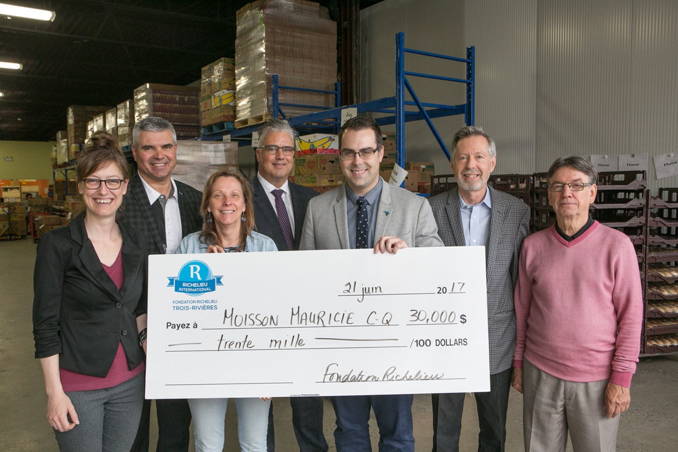 La Fondation Richelieu de Trois-Rivières remet 70 000 $ à quatre organismes