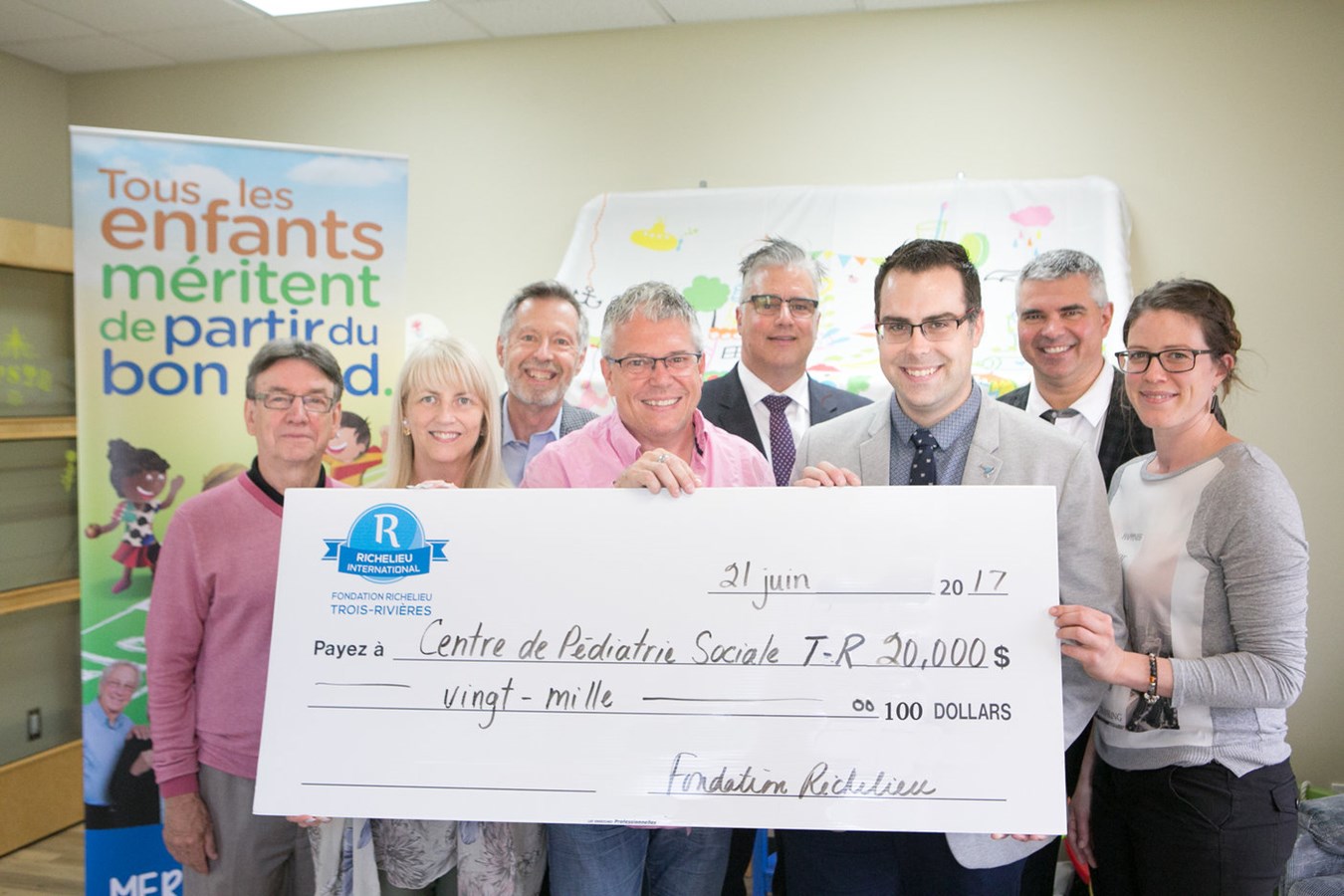 La Fondation Richelieu de Trois-Rivières remet 70 000 $ à quatre organismes