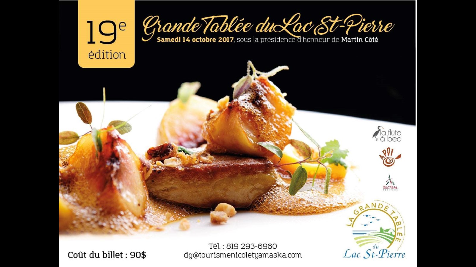 La Grande Tablée du Lac Saint-Pierre- 19e édition, déjà !