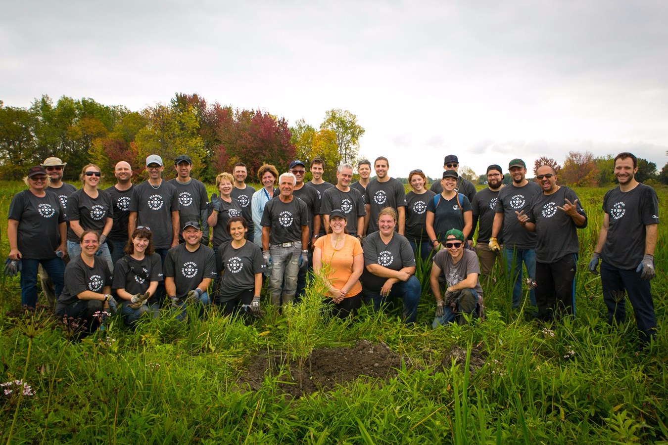 L’équipe d’ingénierie Stantec prête main-forte au Comité ZIP du lac Saint-Pierre