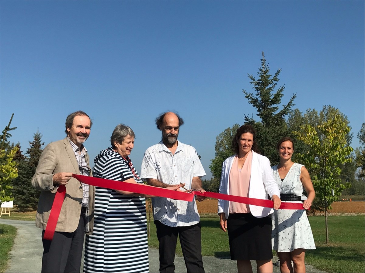 Bécancour inaugure « Les Jardins du Marais »