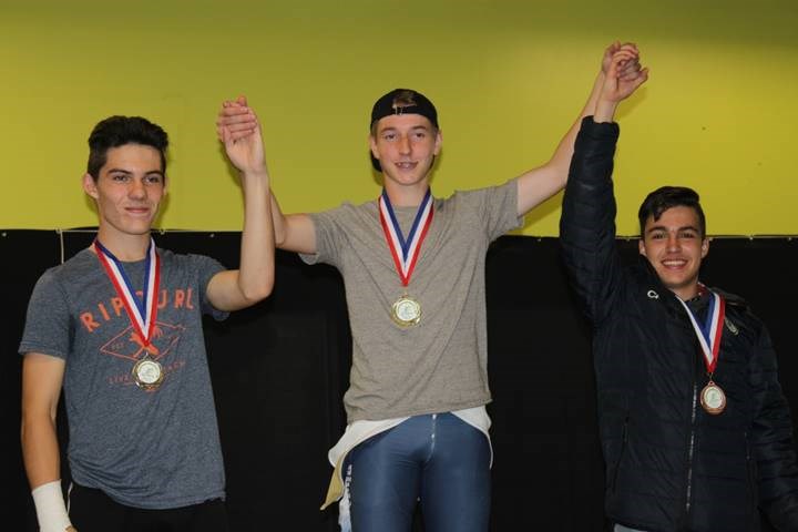Philippe Daudelin, médaille d’or, groupe 1 (masculin)