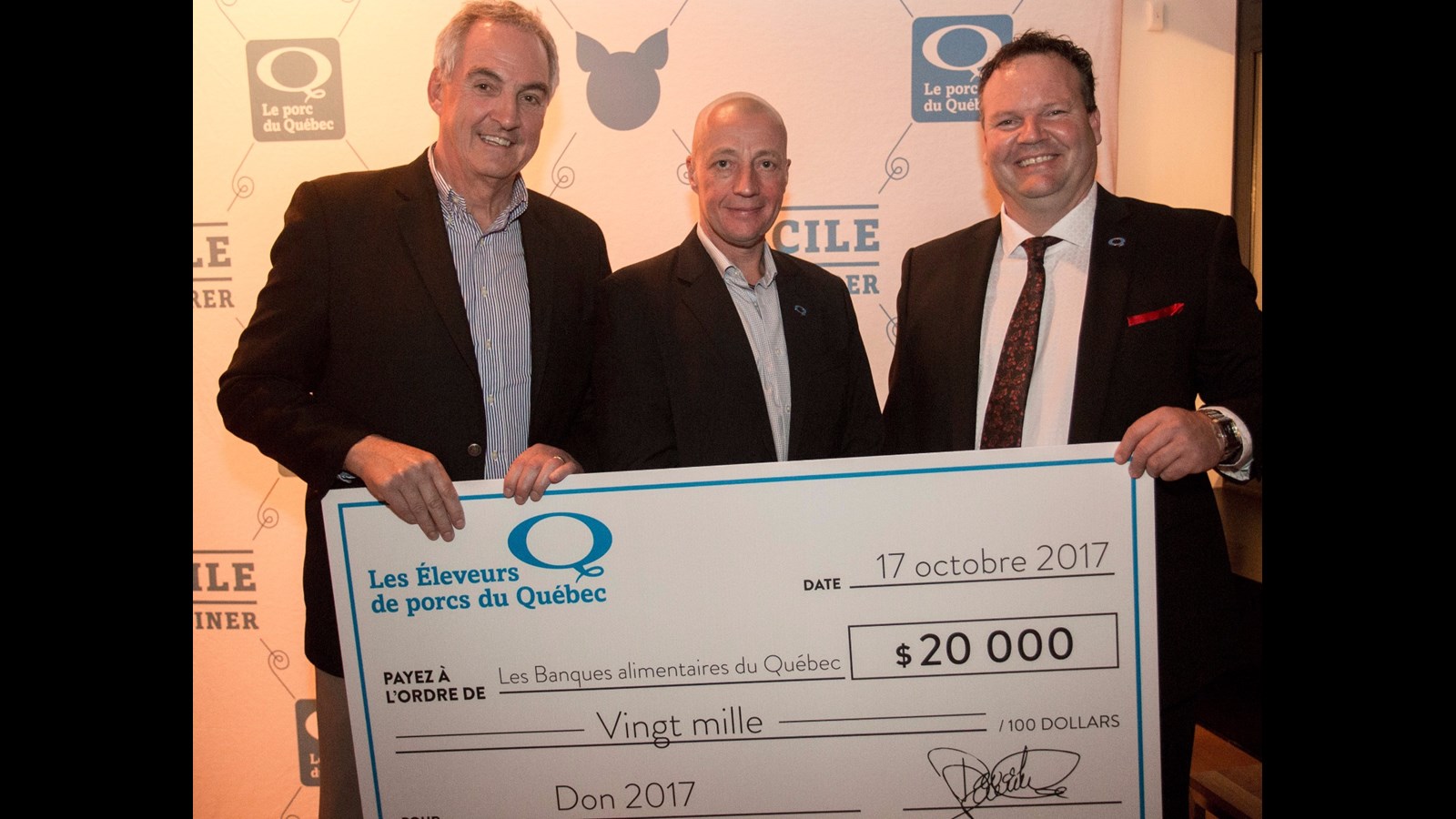 6 250 $ pour combattre la faim en Mauricie