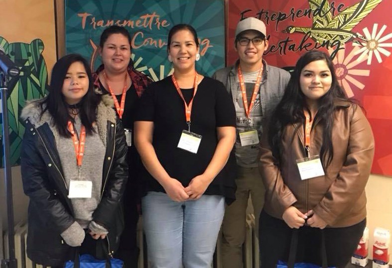 Quatre étudiants atikamekw du Cégep de Trois-Rivières au Startup Nations