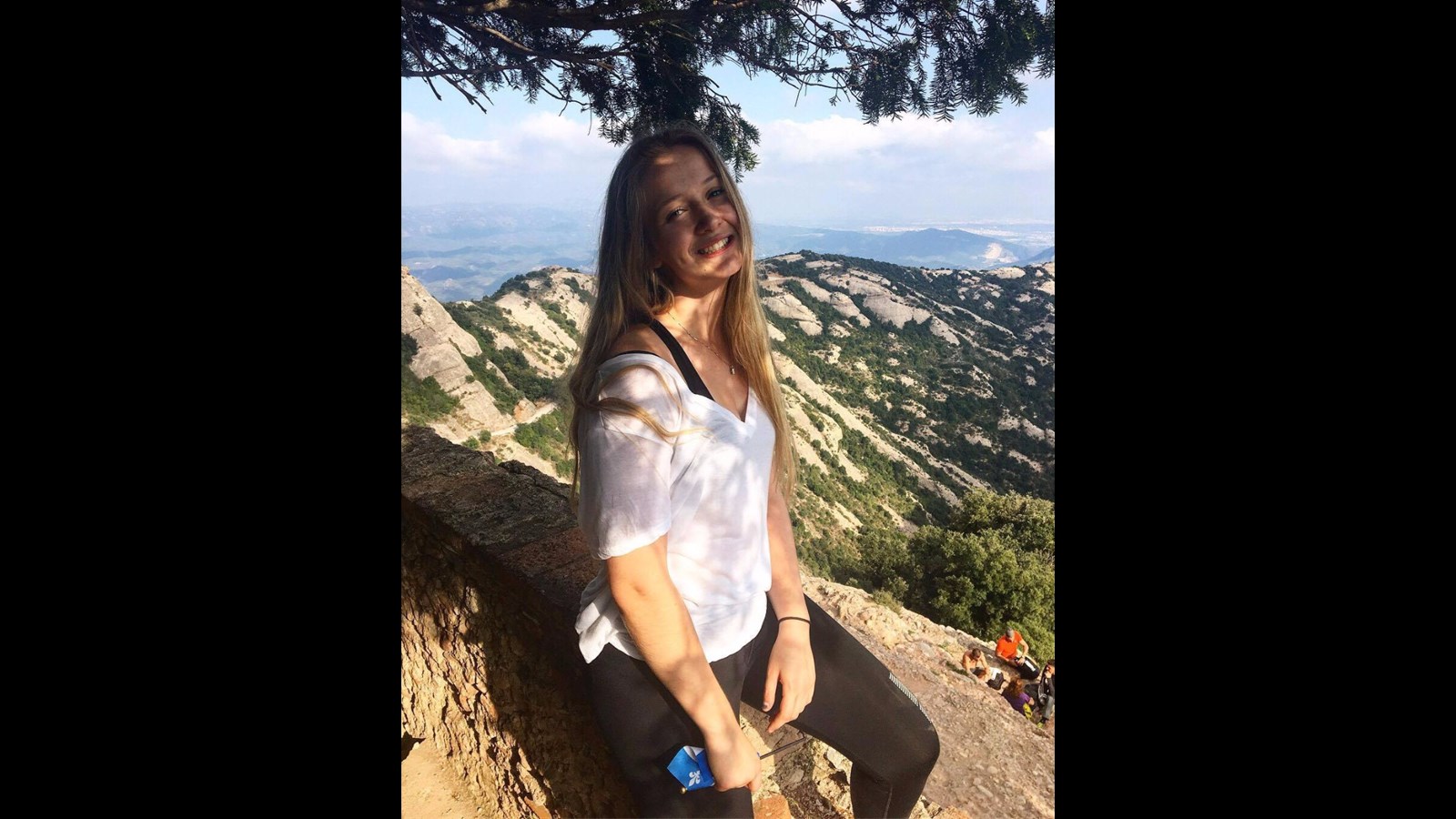 Sara-Kim Simoneau-Fournier en échange étudiant en Espagne