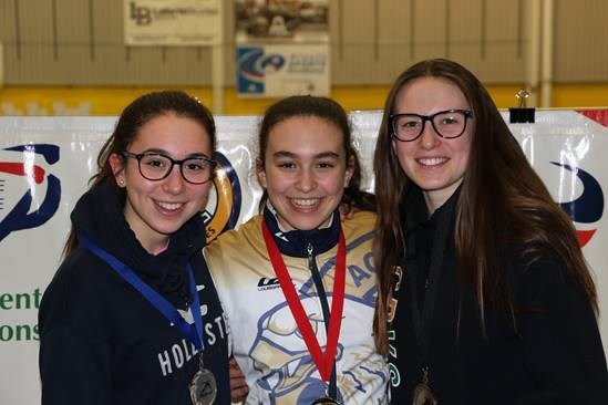 Dernière compétition de niveau provincial : Joly et Toupin terminent leur saison sur une bonne note