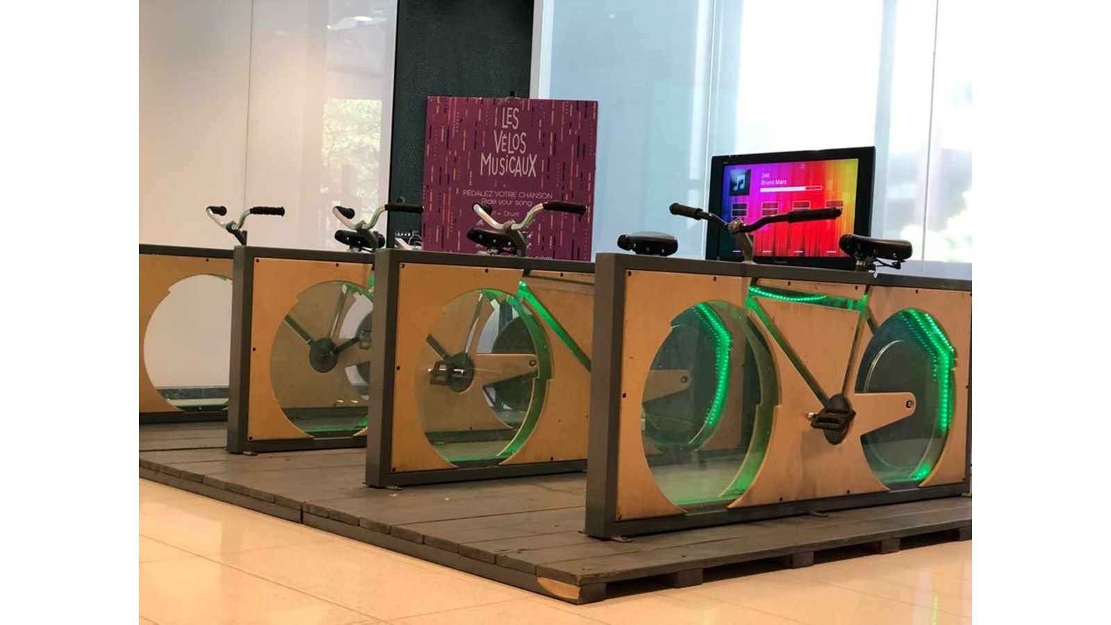 Les vélos musicaux roulent à nouveau!