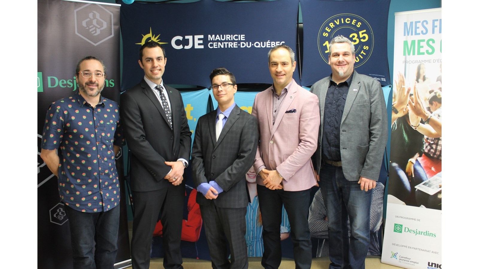 450 000 $ investis par Desjardins pour soutenir l’éducation financière des jeunes,  en partenariat avec les Carrefours Jeunesse-emploi
