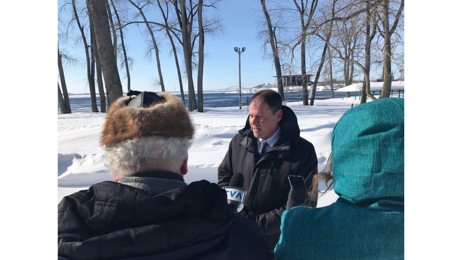 Jean-François Aubin, candidat à la mairie, compte faire de l’Île St-Quentin un parc régional