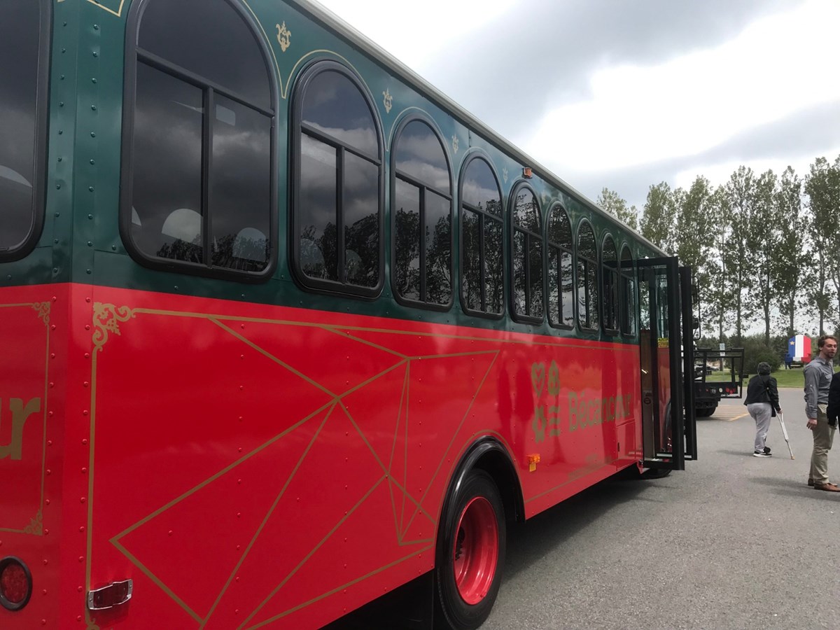 Un véritable trolley pour Bécancour