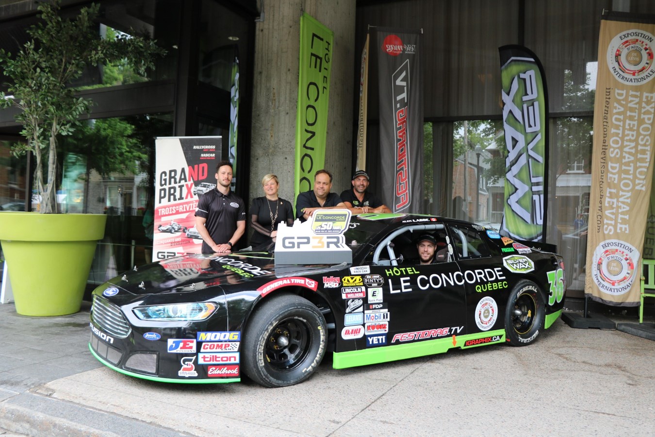 Le Grand Prix de Trois-Rivières présentera Les 50 tours Le Concorde en série NASCAR Pinty’s
