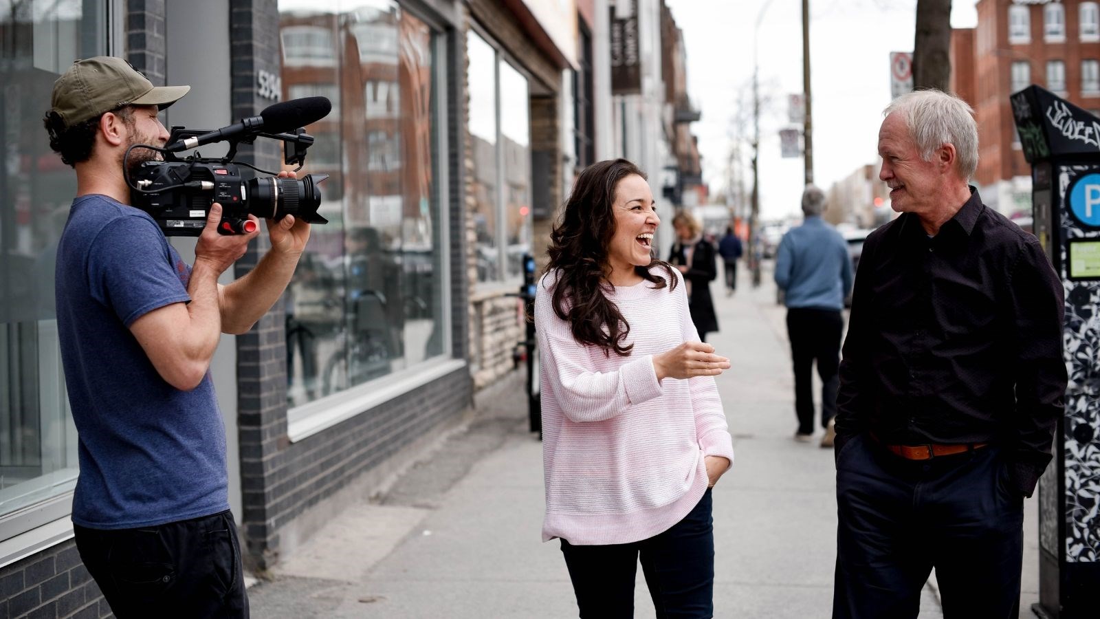 Une photo de Maude Alain-Gendreau et son mentor Jean Mailhot
