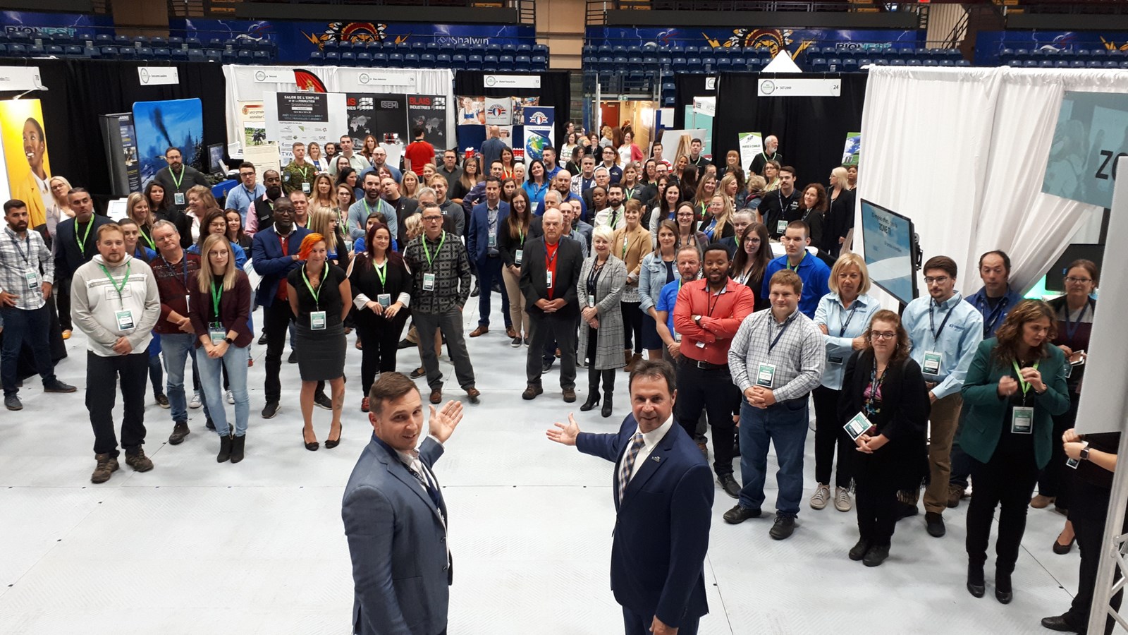 Une forte fréquentation au Salon de l’emploi 