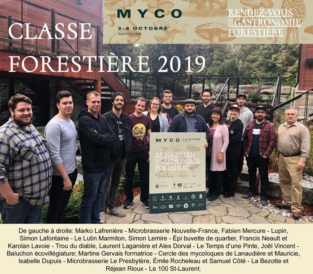 L'événement gastronomique Myco a rassemblé une classe forestière de chefs pour favoriser l'utilisation des champignons