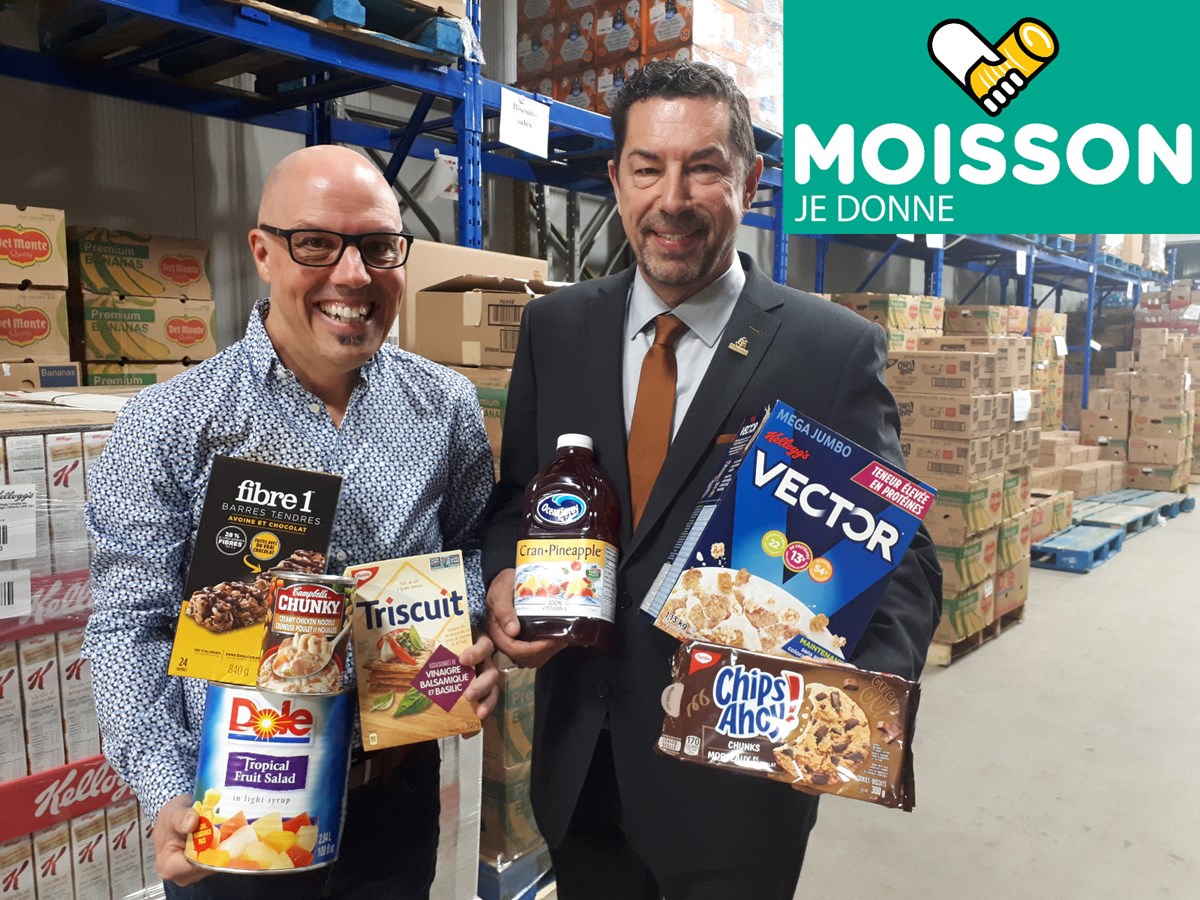 Grande Collecte des Fêtes de Moisson Mauricie : 8 000 kg de denrées espérés