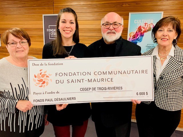 La Fondation communautaire du St-Maurice et du Cégep de Trois-Rivières remettent 6000$ de bourses