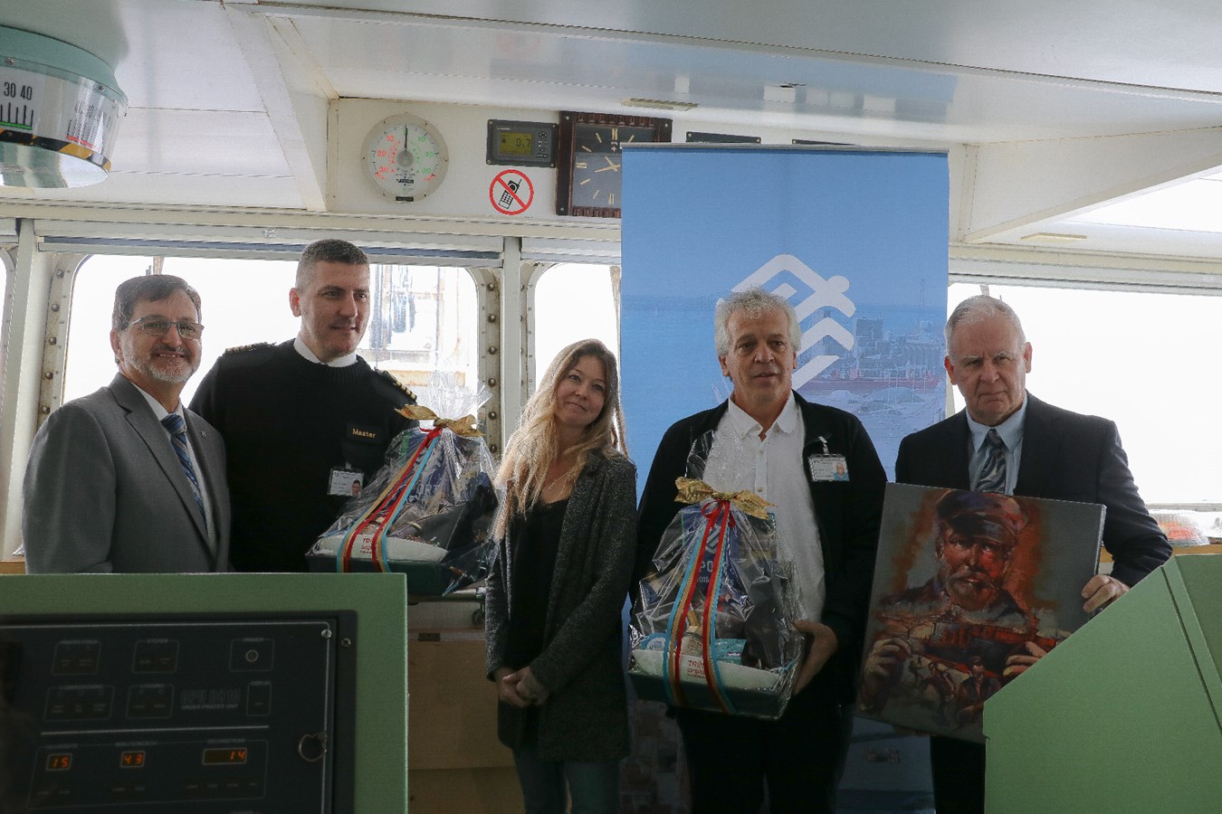 Le "Whistler", premier navire 2020 à débarquer au Port de Trois-Rivières