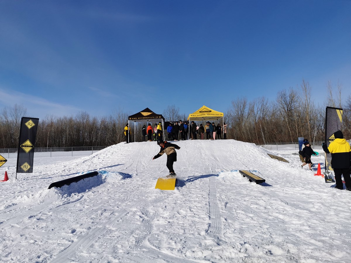 Un premier parc à neige pour la Commission scolaire du Chemin-du-Roy