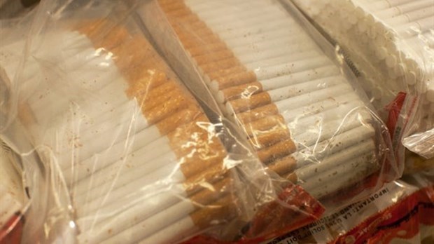 Contrebande de tabac : 2 arrestations à Shawinigan