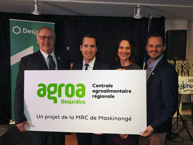 Centre agroalimentaire régional: le projet Agroa Desjardins enclenché