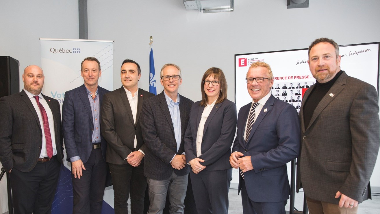 L’École des entrepreneurs du Québec inaugure son campus en Mauricie
