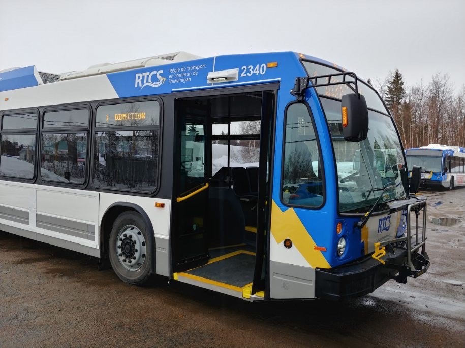 Des nouveaux autobus hybrides à Shawinigan