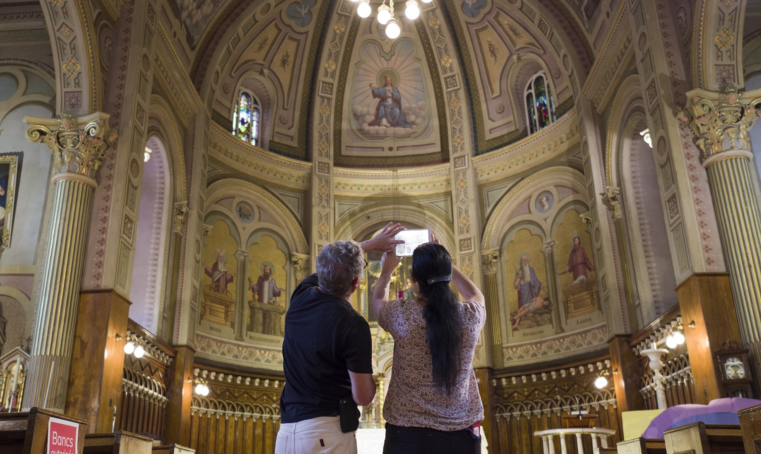 Une visite en réalité augmentée à l'Église de Champlain