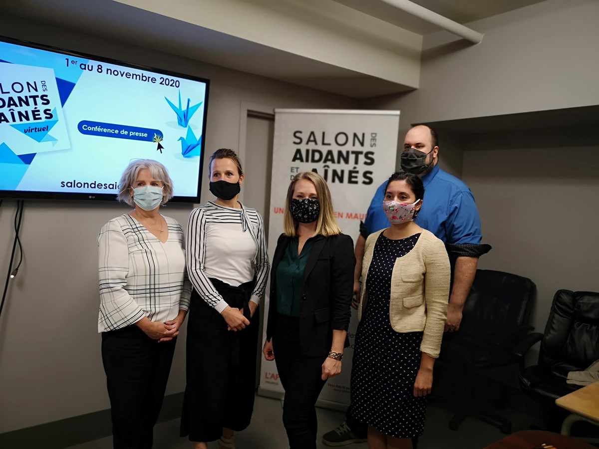 Appui Mauricie organise le premier Salon des aidants et des aînés virtuel au Québec