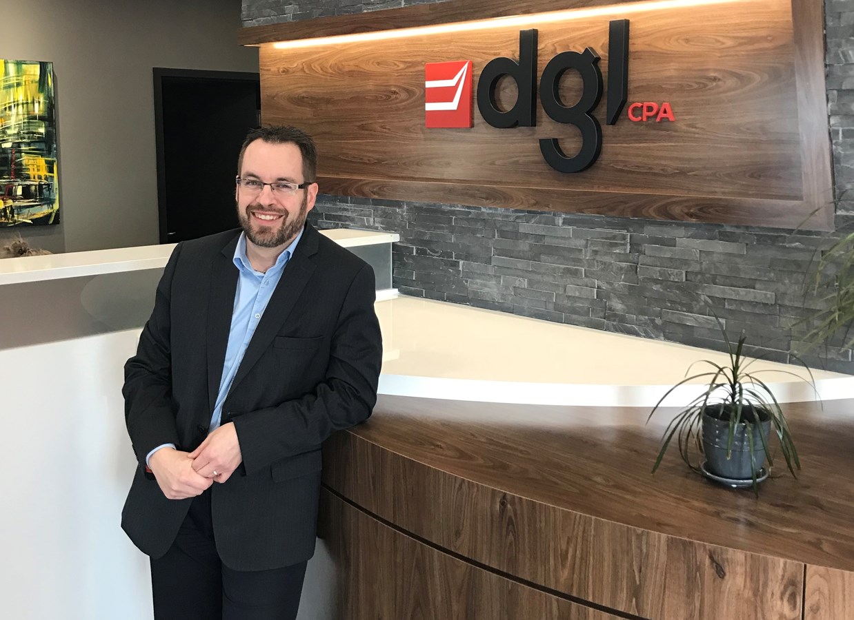 David Thiffault se joint à l’équipe d’associés de la firme de comptables agréés DGL-CPA