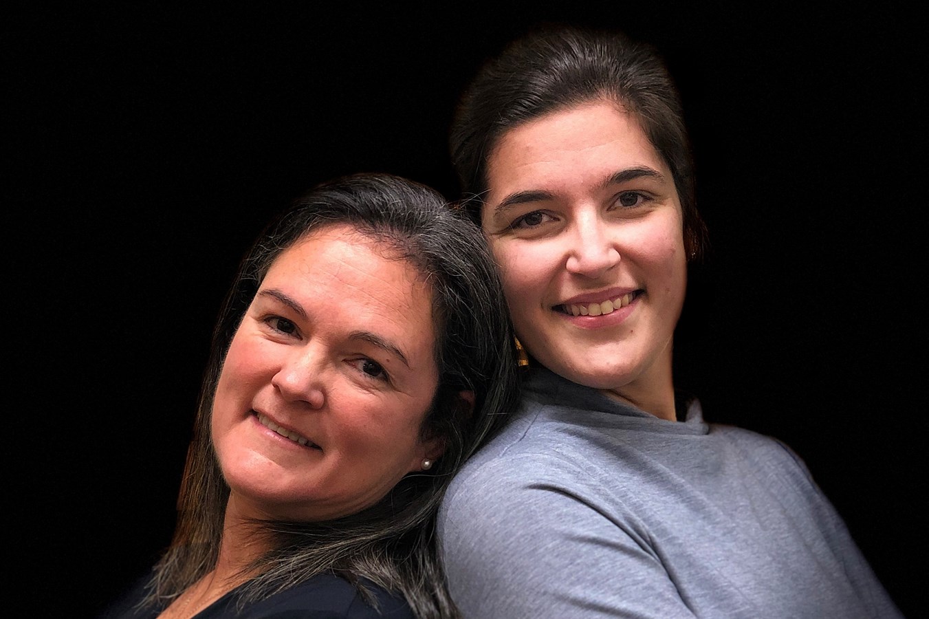 Sylvie Myre et Sandie D’Aoust, copropriétaires de la boutique Aux 3 Boutons, sont fières de leur nouveau projet d’affaires.