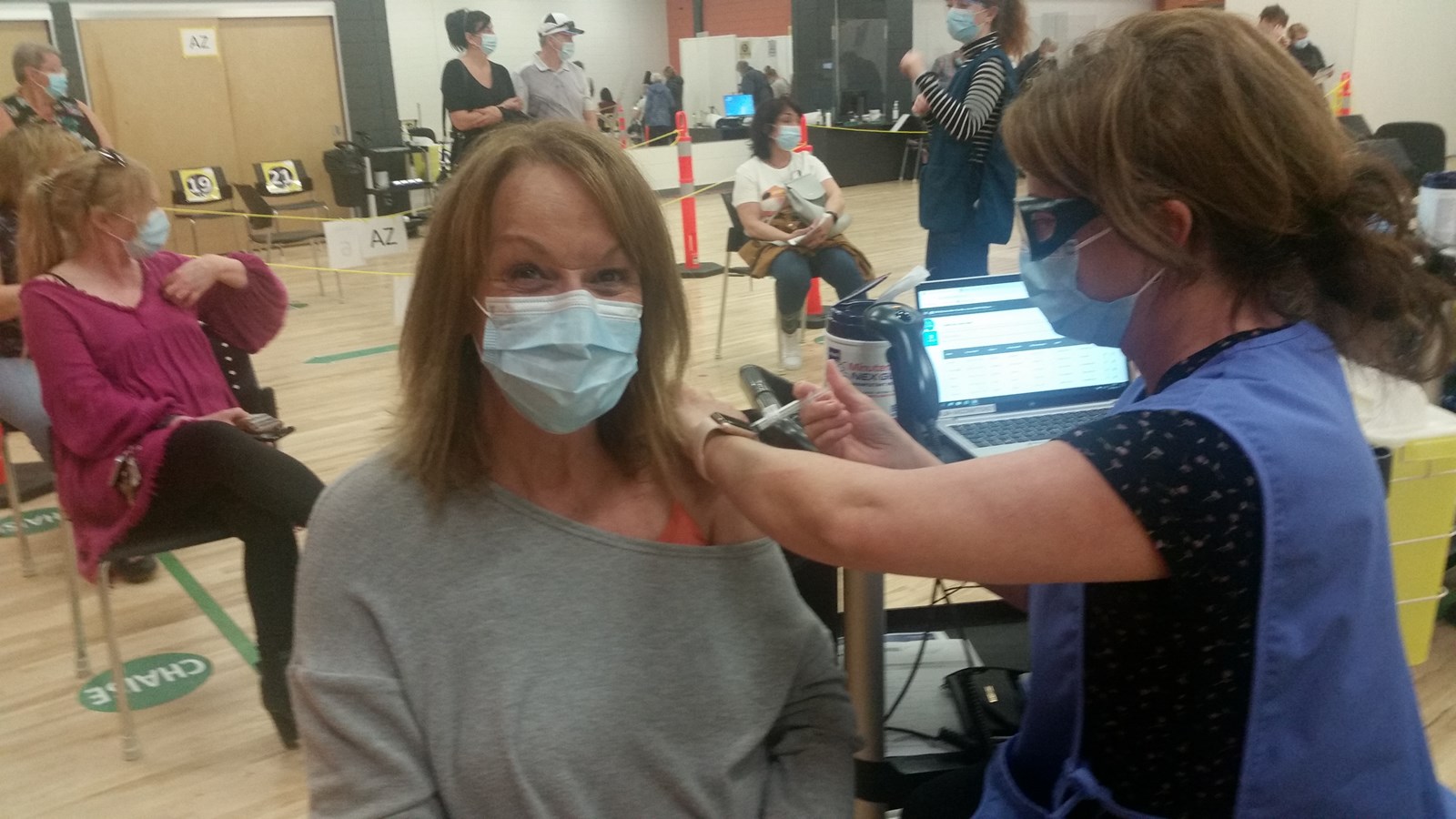 La région franchie la barre des 40 % de la population vaccinée avec une première dose