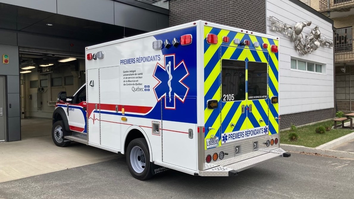 Un nouveau véhicule d'urgence adapté pour le secteur de Parent