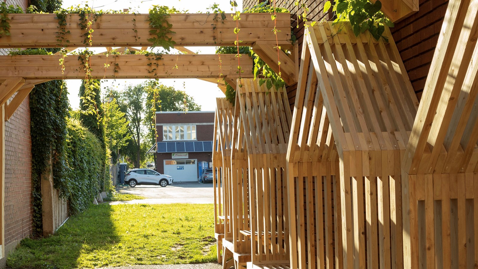 Phase 2 de la ruelle verte au centre-ville de Trois-Rivières