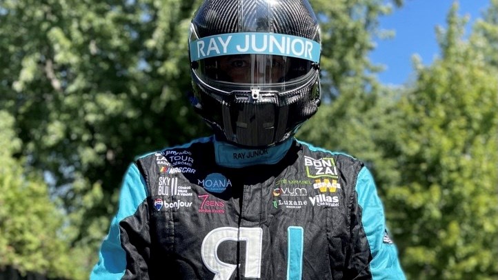 Le grand retour du pilote Nascar Ray Junior Courtemanche