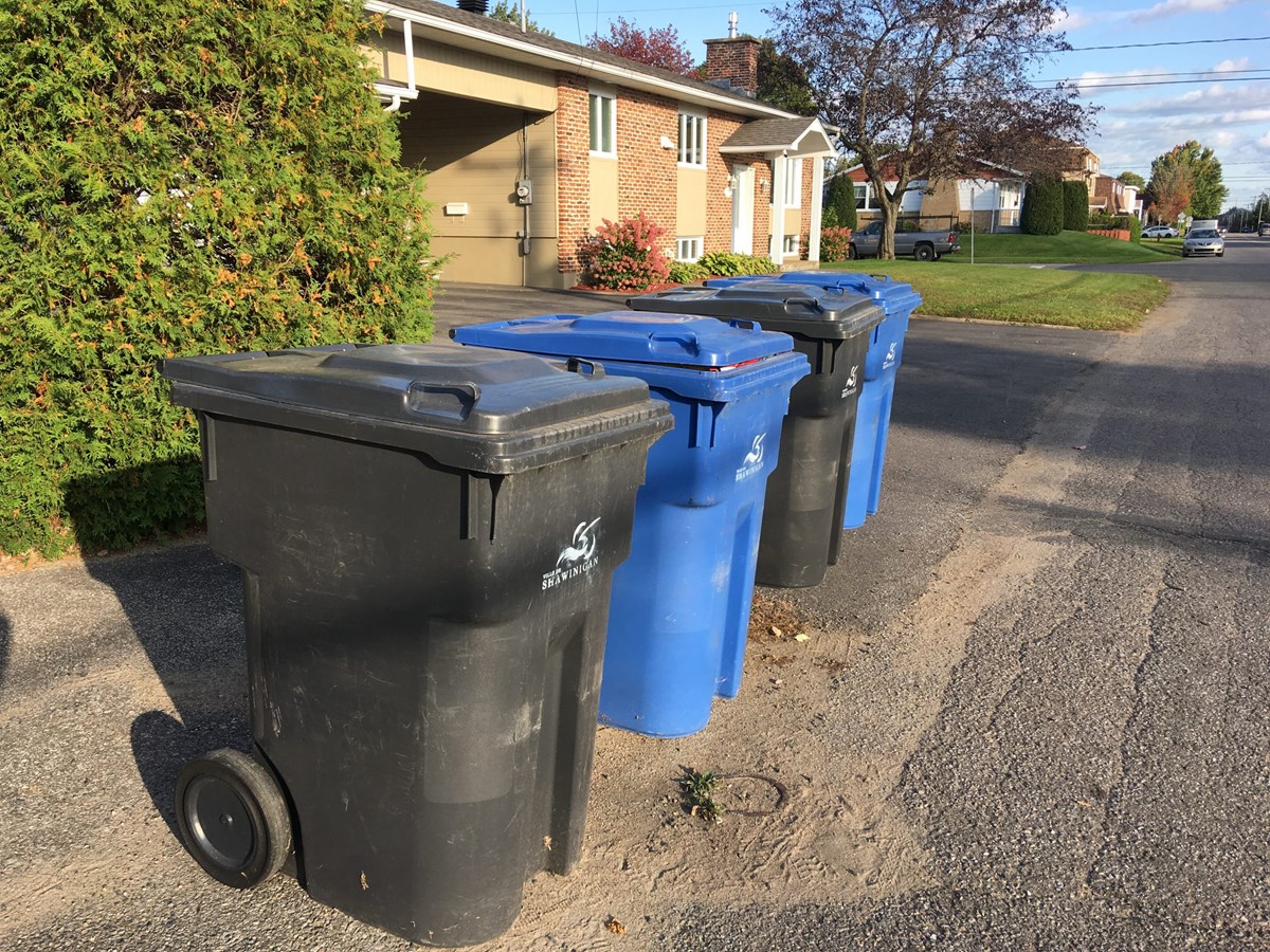 La collecte des déchets bientôt toutes les deux semaines à Shawinigan