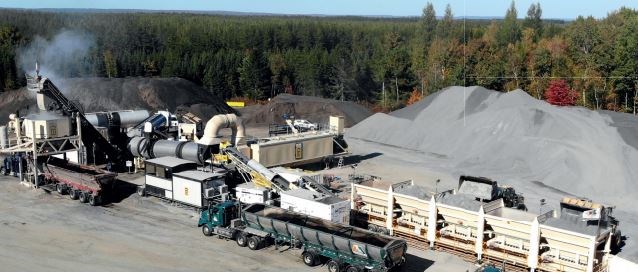 Maskimo investit 5 M$ pour acheter une usine mobile d’enrobés bitumineux