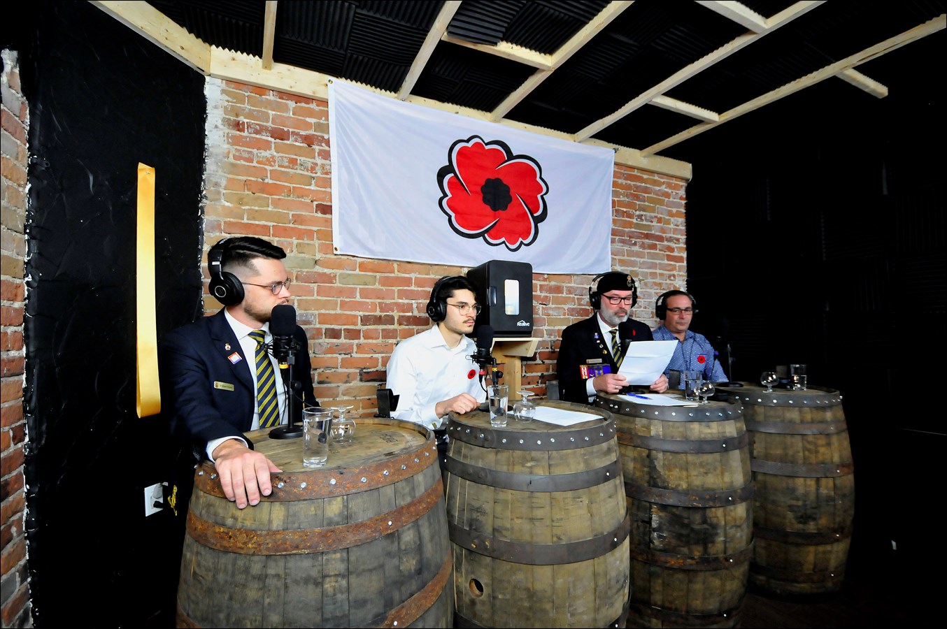 Un balado « Derrière les micros » à Trois-Rivières en l’honneur du jour du Souvenir