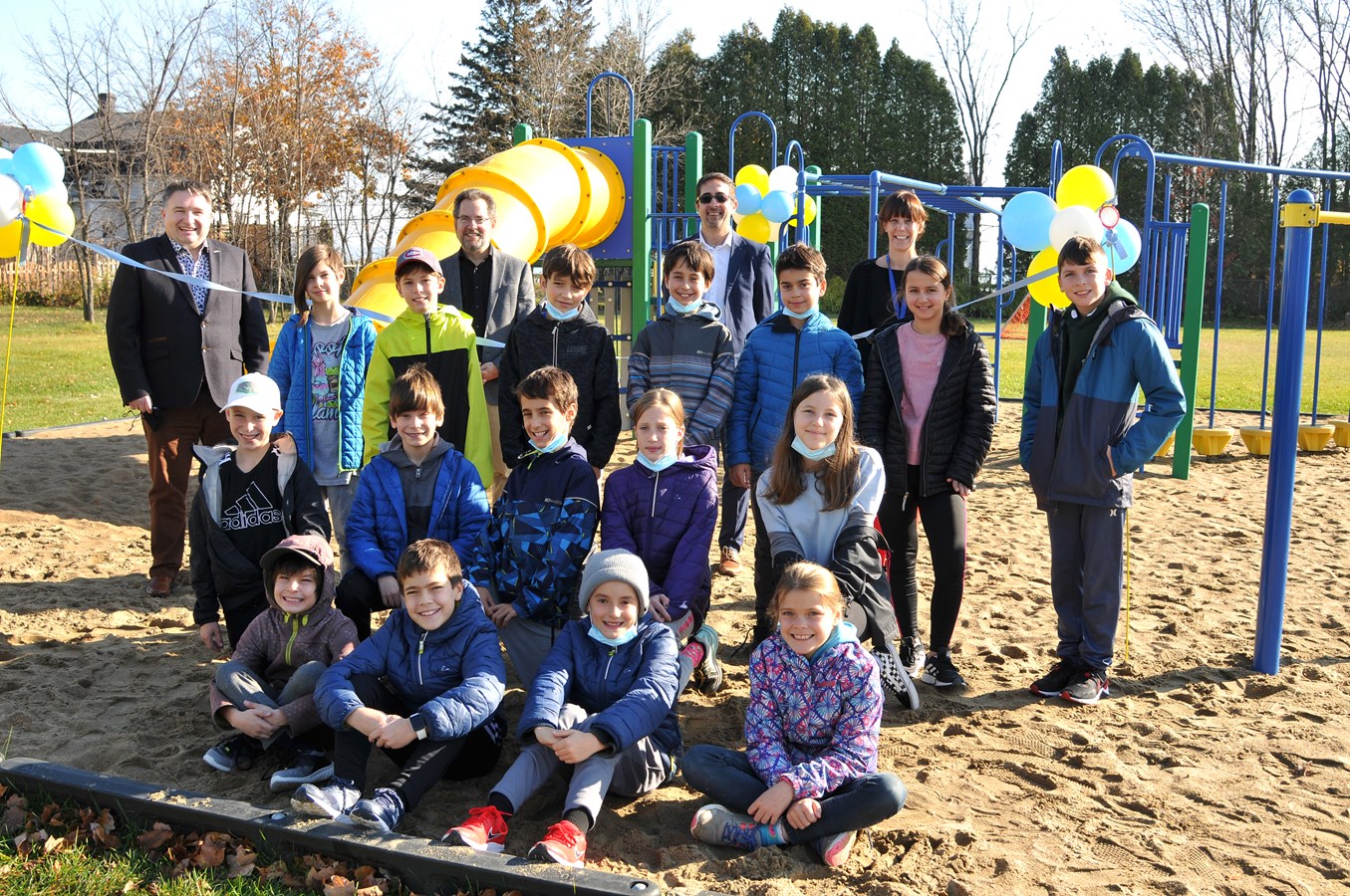 Deux nouveaux parcs-écoles pour l’école des Champs-et-Marées et la communauté 
