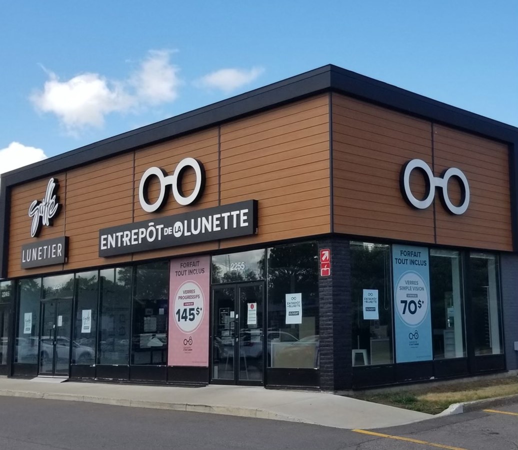 L’Entrepôt de la Lunette et Griffé Lunetier modernisent leurs installations à Trois-Rivières 