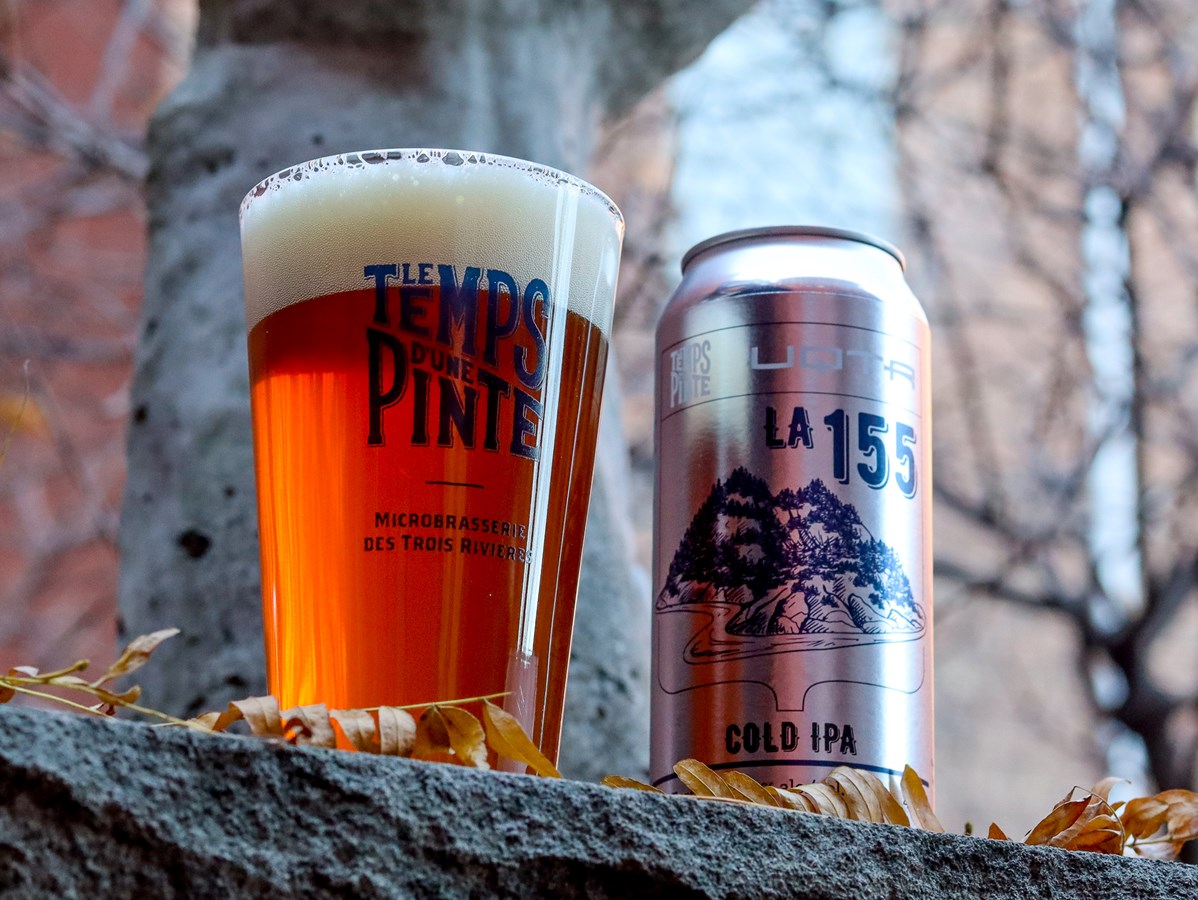La 155, une bière brassée et commercialisée par des étudiants de l'UQTR