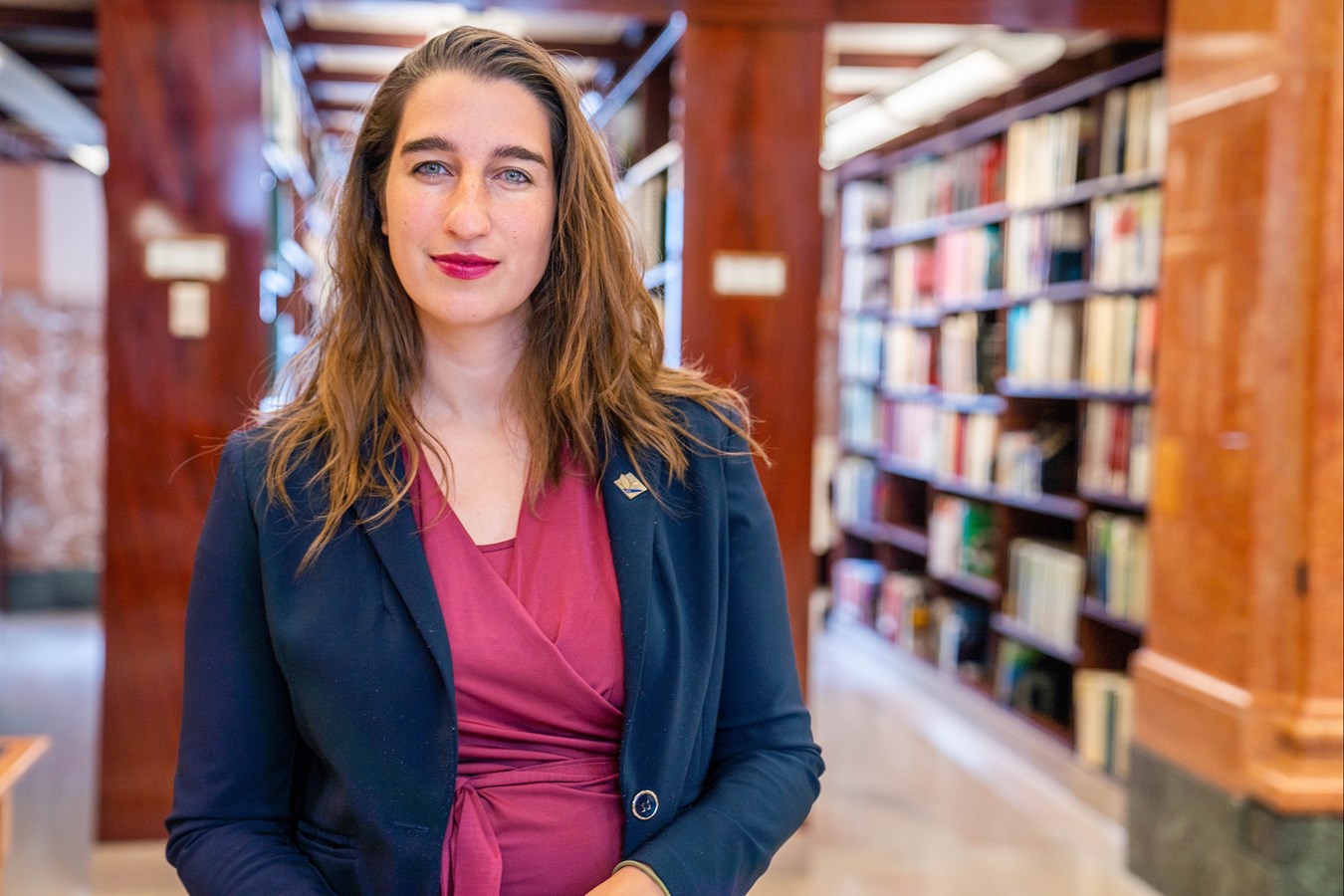 Émilise Lessard-Therrien à l’assemblée générale de Québec solidaire Mauricie