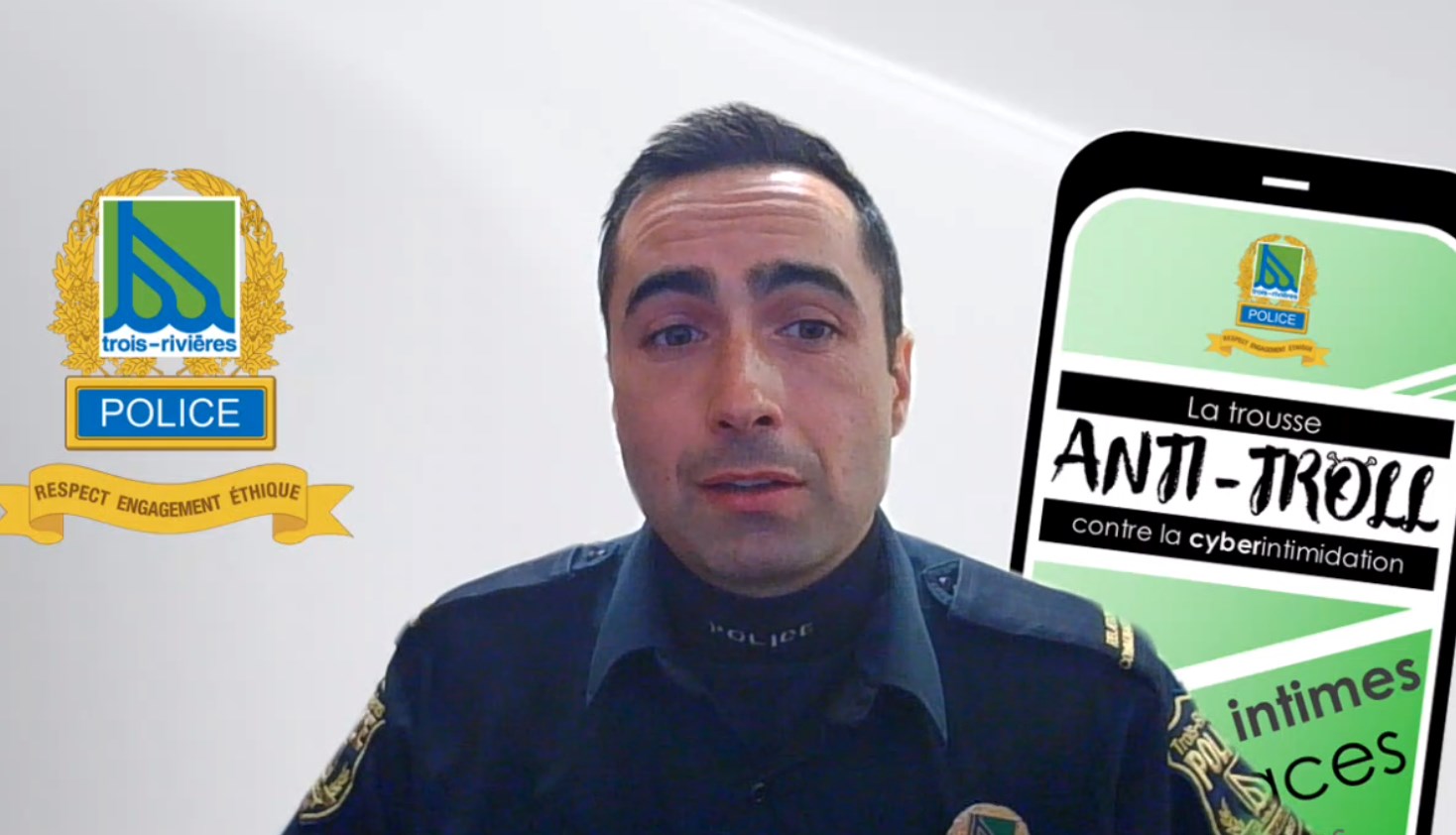 Le policier Samuel Milot est à l'origine de la «Trousse Anti-Troll»