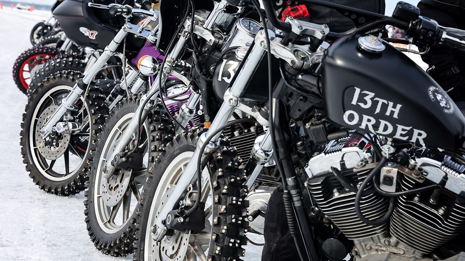Un succès pour la 3e présentation de la Harley Drag Race on Ice