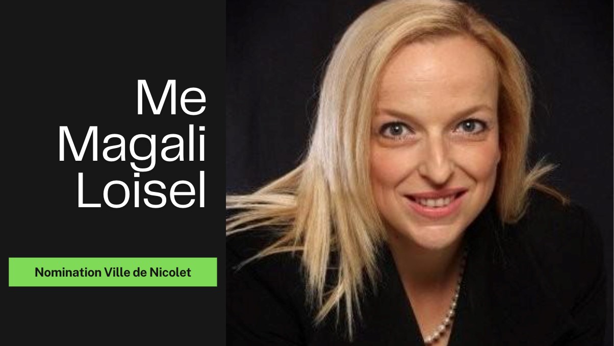 Magali Loisel, nouvelle greffière de Nicolet