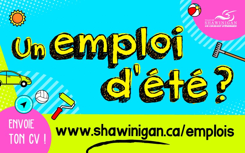Shawinigan recrute des employés pour l’été