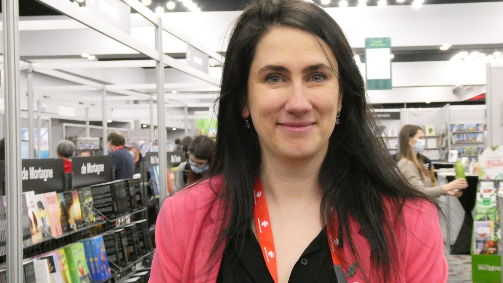 La codirectrice du Salon du livre de Trois-Rivières, Éveline Charland.