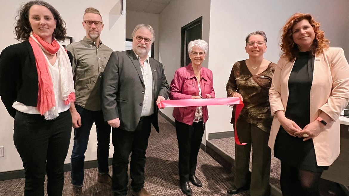 Nicolet inaugure la salle Suzanne-Lefebvre-Rousseau