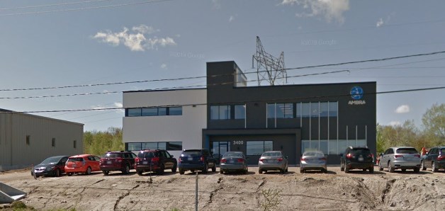 L'édifice de Solution Ambra de Trois-Rivières