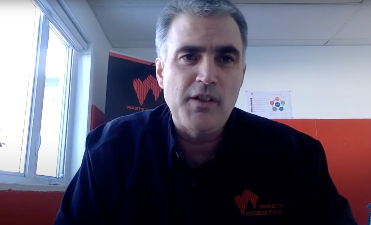 Éric Camirand, président-directeur général et cofondateur de l’entreprise trifluvienne Waste Robotics