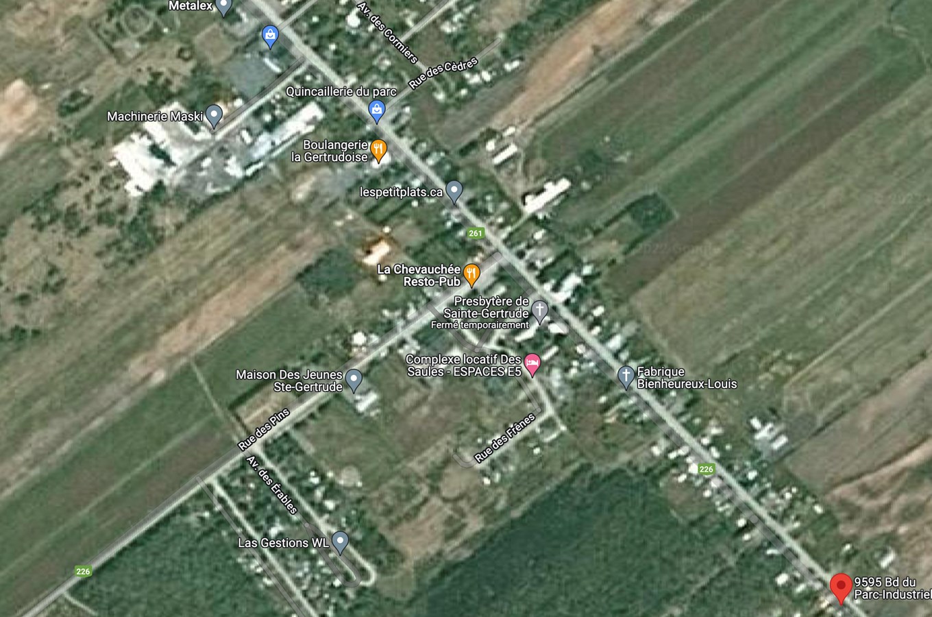 Travaux de réfection des services municipaux du secteur Sainte-Gertrude